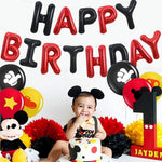 Set Baloane din Folie Metalizata, Flippy, Model Happy Birthday, Litere de 40 cm, Baloane Party, Ambalaj Individual,