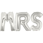 Set Baloane din Folie Metalizata, Flippy, Figurine Litere, Model MR&MRS, Tema Nunta, 40 cm, Baloane Party, Ambalaj