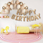 Set 25 de Baloane din Folie Metalizata si Latex, Flippy, Figurine 2 Stele, 4 Baloane Confetti, 13 Litere, 6 Latex,
