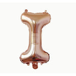 Set Baloane din Folie Metalizata, Flippy, Model Scris Bride, Litere de 40 cm, Tema Iubire, Baloane Party, Ambalaj