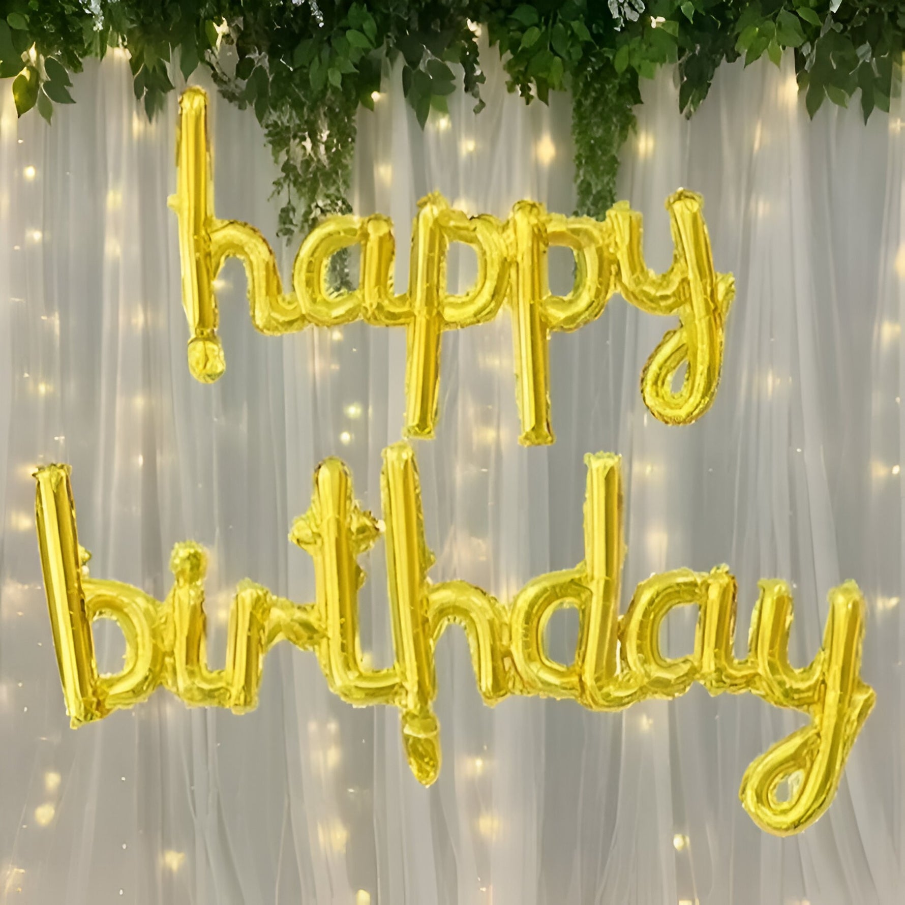 Set Baloane din Folie Metalizată, Flippy, Model Happy Birthday, 45x85 cm, 45x124cm, Baloane Party, Ambalaj Individual,