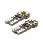 Set Becuri LED auto T10 W5W 12V 3W alb-rece Canbus set 2buc pentru interior / portbagaj CarGuard CAN126