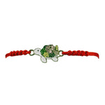 Martisor Bratara pentru Dama si Copii, Jolie, Model Broscuta Testoasa cu Carapace Florala, Set 12 bucati, Pandantiv