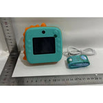 Set Camera Instantanee pentru Copii, Flippy, Ecran HD 2.4'', 24MP, 1200 mAh, cu Functie de Printare Alb-Negru, cablu