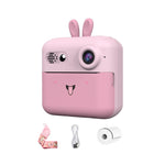 Set Camera Instantanee pentru Copii, Flippy, Ecran HD 2.4'', 24MP, 720P Video, 1200 mAh, cu Functie de Printare