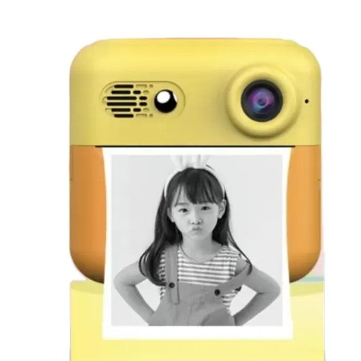 Set Camera Instantanee pentru Copii, Flippy, Ecran HD 2.4'', 24MP, 720P Video, 1200 mAh, cu Functie de Printare