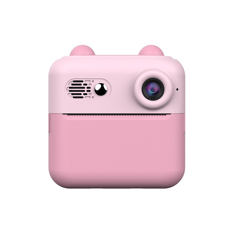 Set Camera Instantanee pentru Copii, Flippy, Ecran HD 2.4'', 24MP, 720P Video, 1200 mAh, cu Functie de Printare