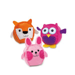 Set 3 Piese Creatie Perna pentru Copii Model Bufnita/Vulpe/Iepure, Dream Kids