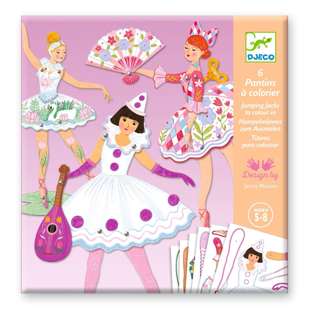 Set creativ Balerine, Djeco