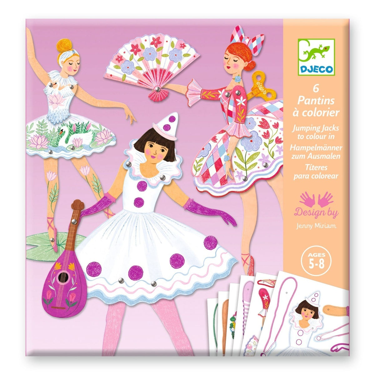 Set creativ Balerine, Djeco