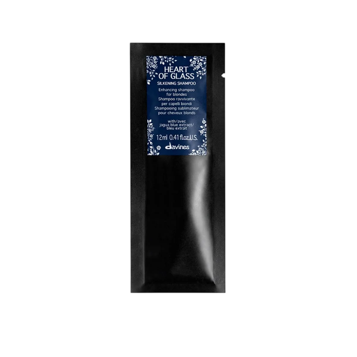 Set, Davines, Heart of Glass, Șampon pentru păr, Îmbunătățirea culorii, 12 buc, 12 ml