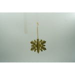 Set de 12 ornamente de brad, Flippy, de tip Glob, Rosu/ Auriu, din plastic, cu finisaj sclipitor , cutie 6 cm adancime