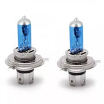 Set de 2 becuri Halogen H4 55W +50% Alb Xenon 12V Carguard