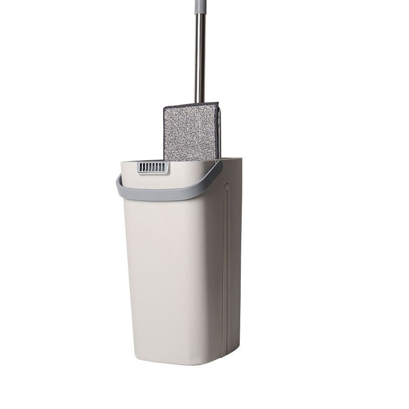 Set de Curatenie, Flippy, Mop si Galeata, Capacitate 5.7 l, 4 Rezerve Microfibra Incluse, Plastic, Utilizare