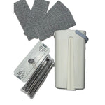 Set de Curatenie, Flippy, Mop si Galeata, Capacitate 5.7 l, 4 Rezerve Microfibra Incluse, Plastic, Utilizare