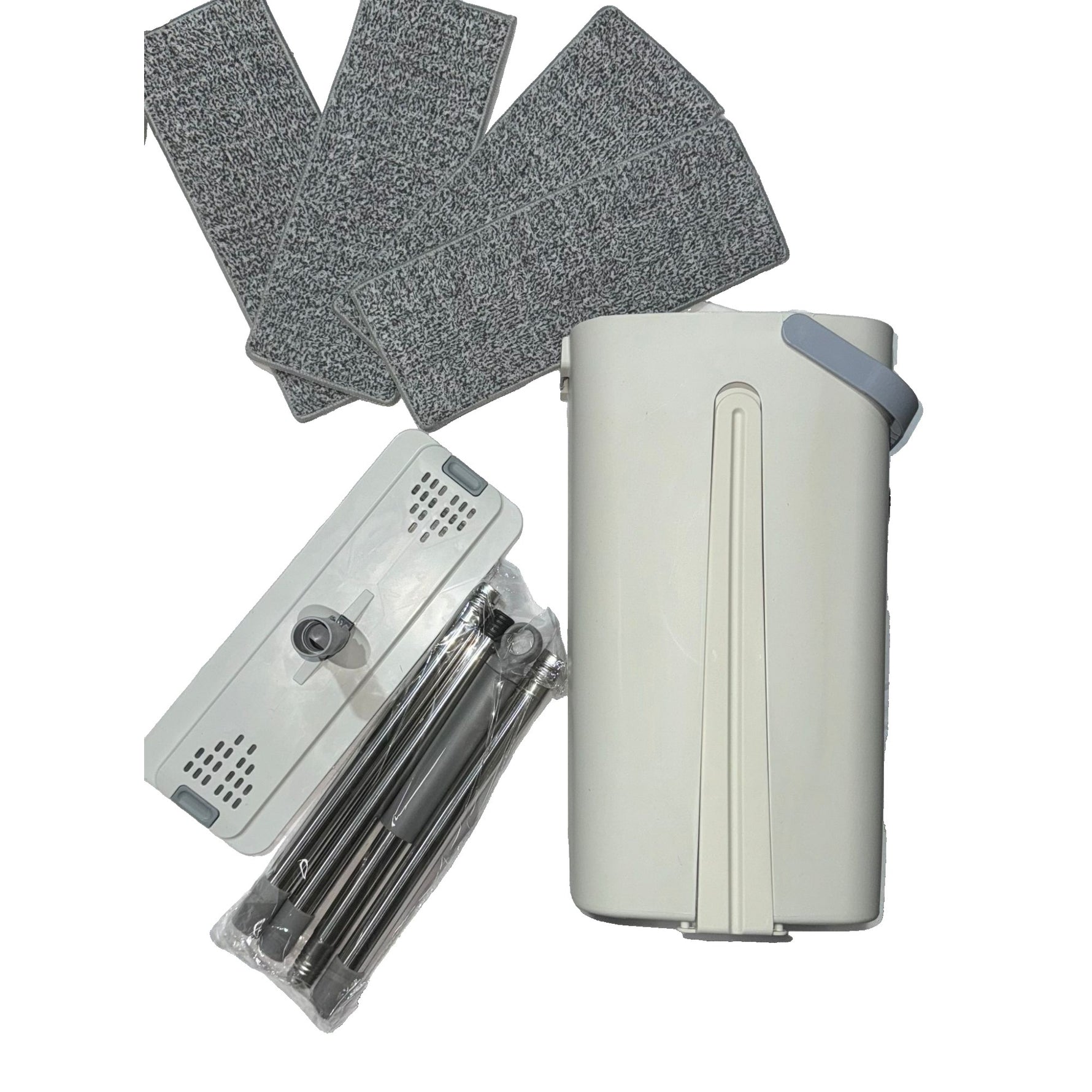 Set de Curatenie, Flippy, Mop si Galeata, Capacitate 5.7 l, 4 Rezerve Microfibra Incluse, Plastic, Utilizare