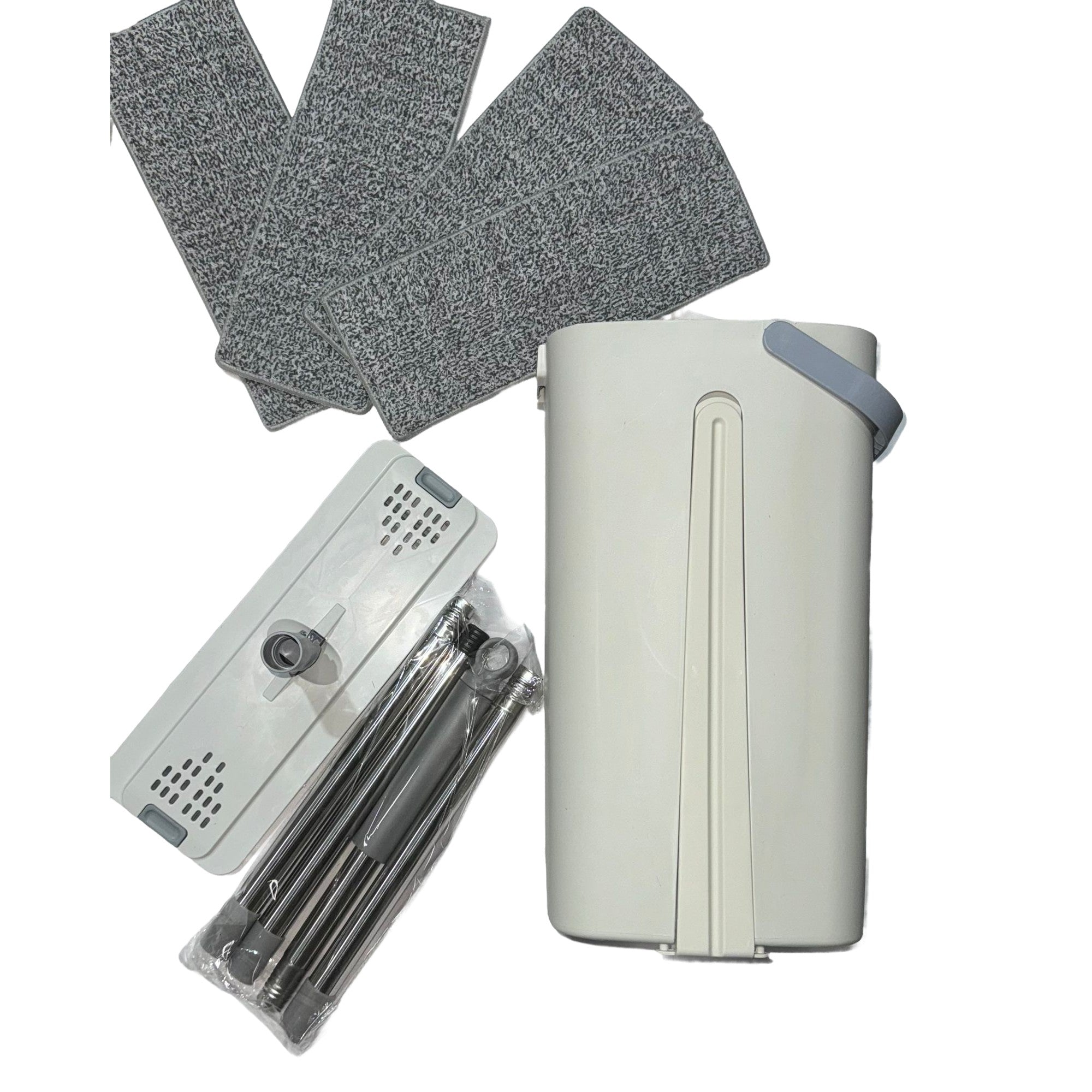 Set de Curatenie, Flippy, Mop si Galeata, Capacitate 5.7 l, 4 Rezerve Microfibra Incluse, Plastic, Utilizare