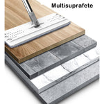 Set de curatenie Flippy, mop si galeata, galeata 6 l, 2 rezerve microfibra incluse, design modern, pentru interior,