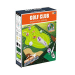 Set de Golf, Flippy, Interactiune Parinte-Copil, Covor de Golf, 140 x 98 cm, 4 Mingii cu Scai, 3 Crose Reglabile, Model