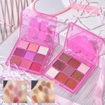 Set de Machiaj, KEVIN & COCO, 22 Culori, Model Lalele, 2 Palete de Farduri, 2 Lip Gloss-uri, 2 Lip Stick-uri, 1 Oglinda