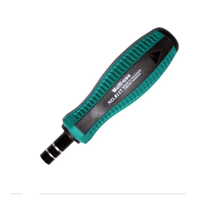 Set de Surubelnite 31-in-1 cu Clichet, Flippy, Set de Uz Casnic pentru Repararea Electronicelor Mici, Maner durabil