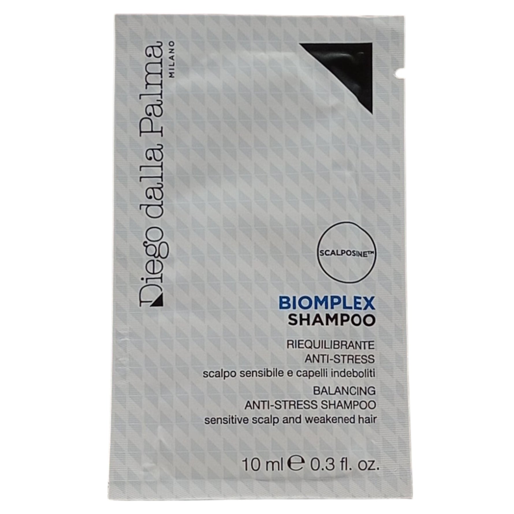Set, Diego Dalla Palma, Biomplex, Șampon pentru păr, Antistres, 8 buc, 5 ml *Mostră - Olmarkt