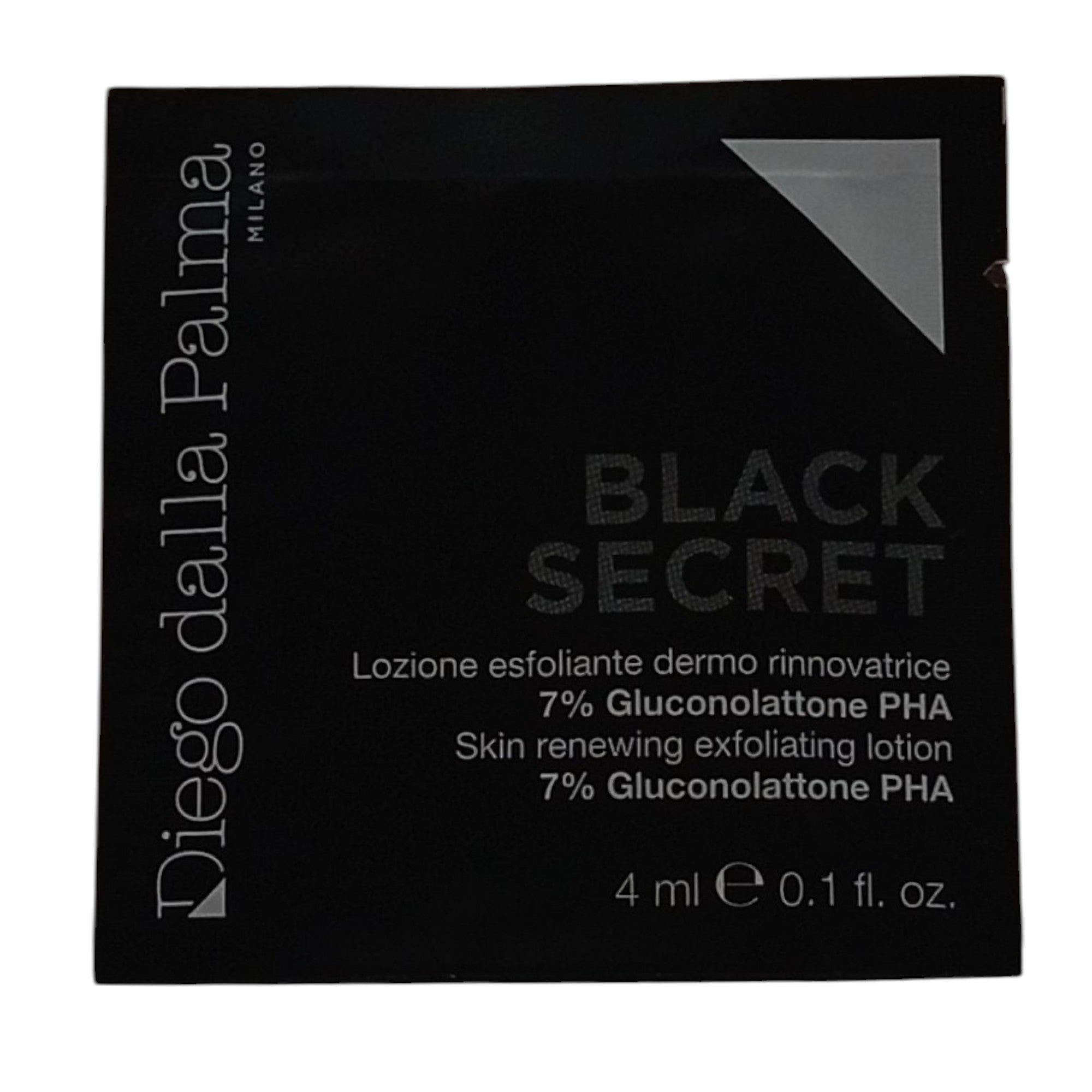 Set, Diego Dalla Palma, Black Secret, Exfoliere, Loțiune exfoliantă, 8 buc, 8 ml *Mostră - Olmarkt