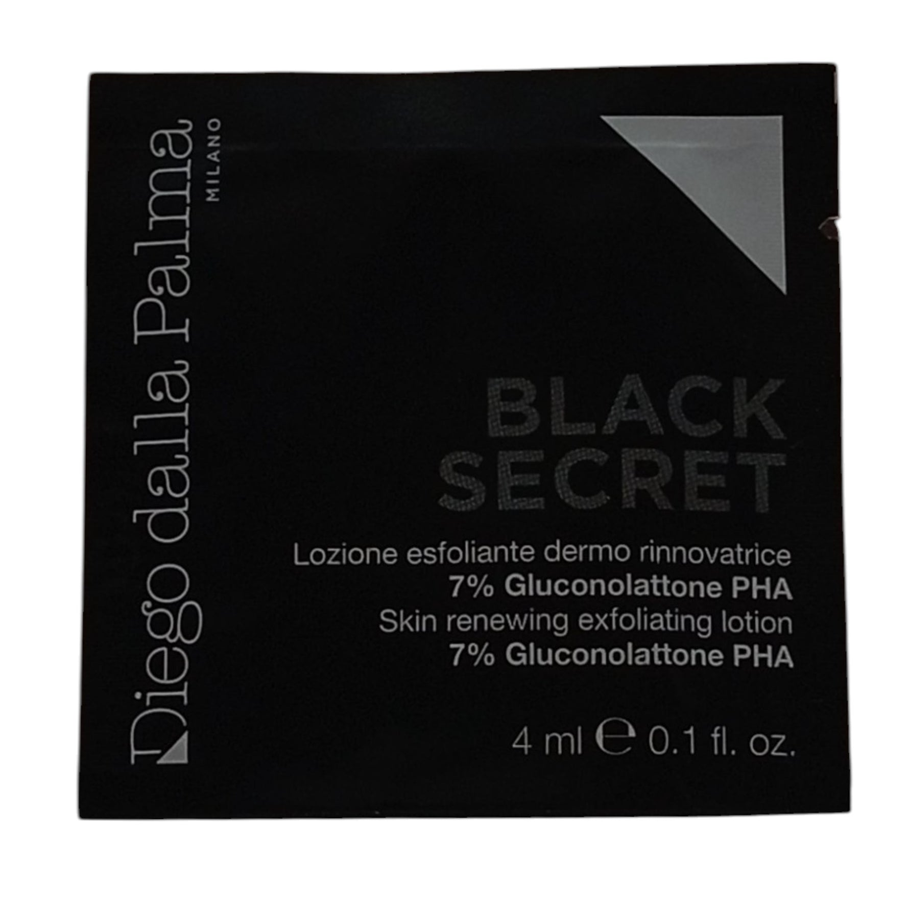 Set, Diego Dalla Palma, Black Secret, Exfoliere, Loțiune exfoliantă, 8 buc, 8 ml *Mostră - Olmarkt