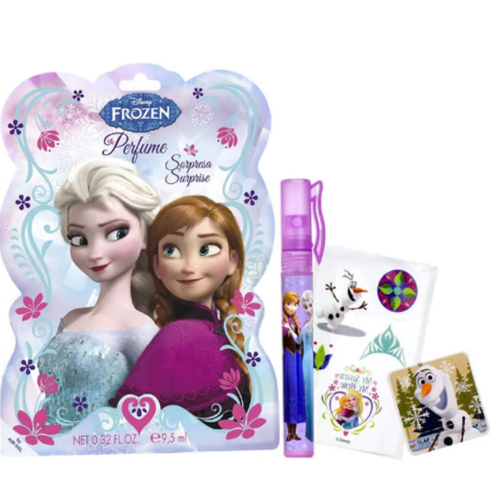 Set Disney: Frozen, Body Stickers, All Over The Body + Frozen, Cardboard Bookmark + Frozen, Eau De Toilette, For Girls, 9.5 ml - Olmarkt