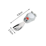 Set diversificare bebelusi Flippy, din silicon, 23.5 x 12.5 cm, 1 farfurie compartimentata in forma de pinguin,