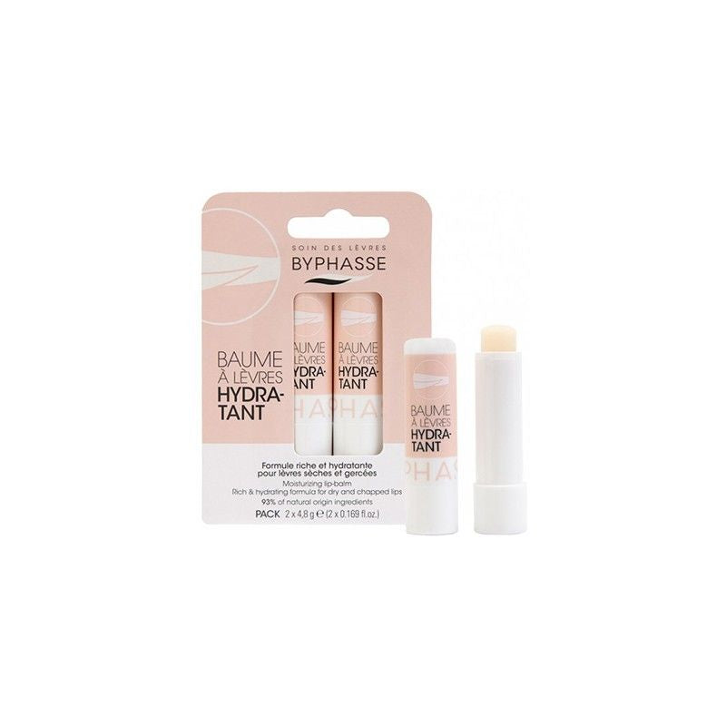 Set Duo, Byphasse, Byphasse, Hidratant, Tratament balsam de buze, 2 buc, 4.8 g
