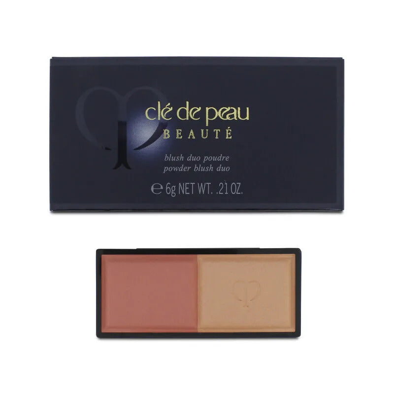 Set Duo, Cle de Peau Beaute, Blush Duo, Pudră de obraz, 104, Reumplere, 2 buc, 6 g - Olmarkt