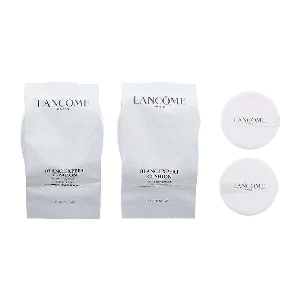 Set Duo, Lancome, Blanc Expert, Acoperire ușoară, Fundație compactă, SPF 36, 14 g