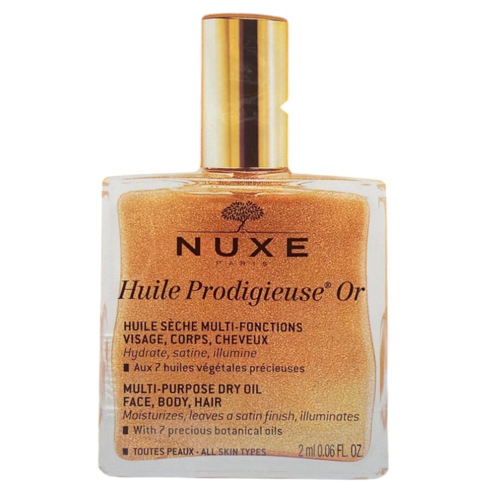 Set Duo, Nuxe, Huile Prodigieuse Or Multi-Purpose, Ulei de corp, Pe tot corpul, 2 buc, 12 ml *Mostră - Olmarkt