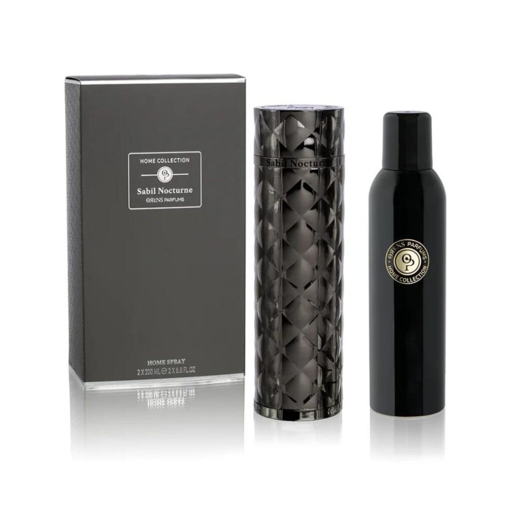 Set Duo, Orens Parfums, Sabil Nocturne, Spray de cameră, 2 buc, 200 ml