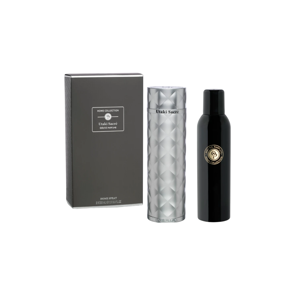 Set Duo, Orens Parfums, Utaki Sacre, Spray de cameră, 2 buc, 200 ml
