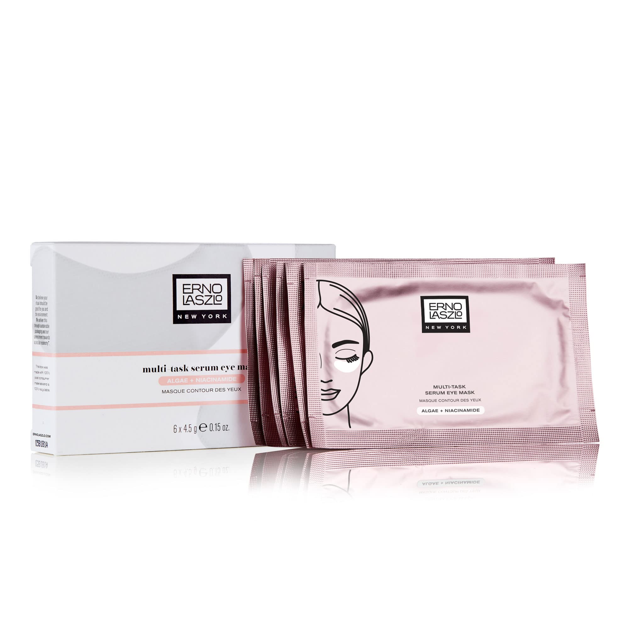 Set, Erno Laszlo, Multi-Task, Serum, Hidratant, Plasture mască pentru ochi, 6 buc