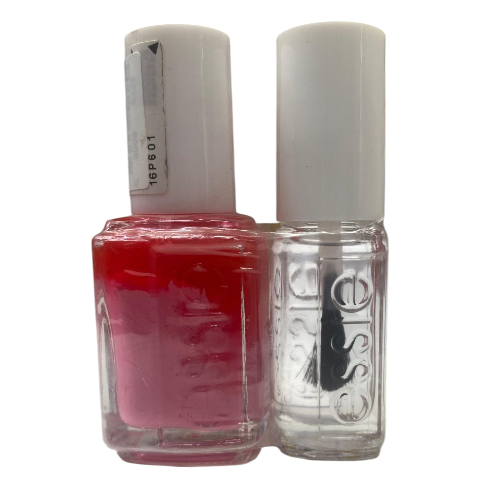 Set Essie: Nail Enamel, Vegan, Glossy Shine Finish, Nail Polish, 20, Lovie Dovie, 13.5 ml + Nail Care - Good To Go, Top Coat, Nail Strengthening Lacquer, 5 ml - Olmarkt