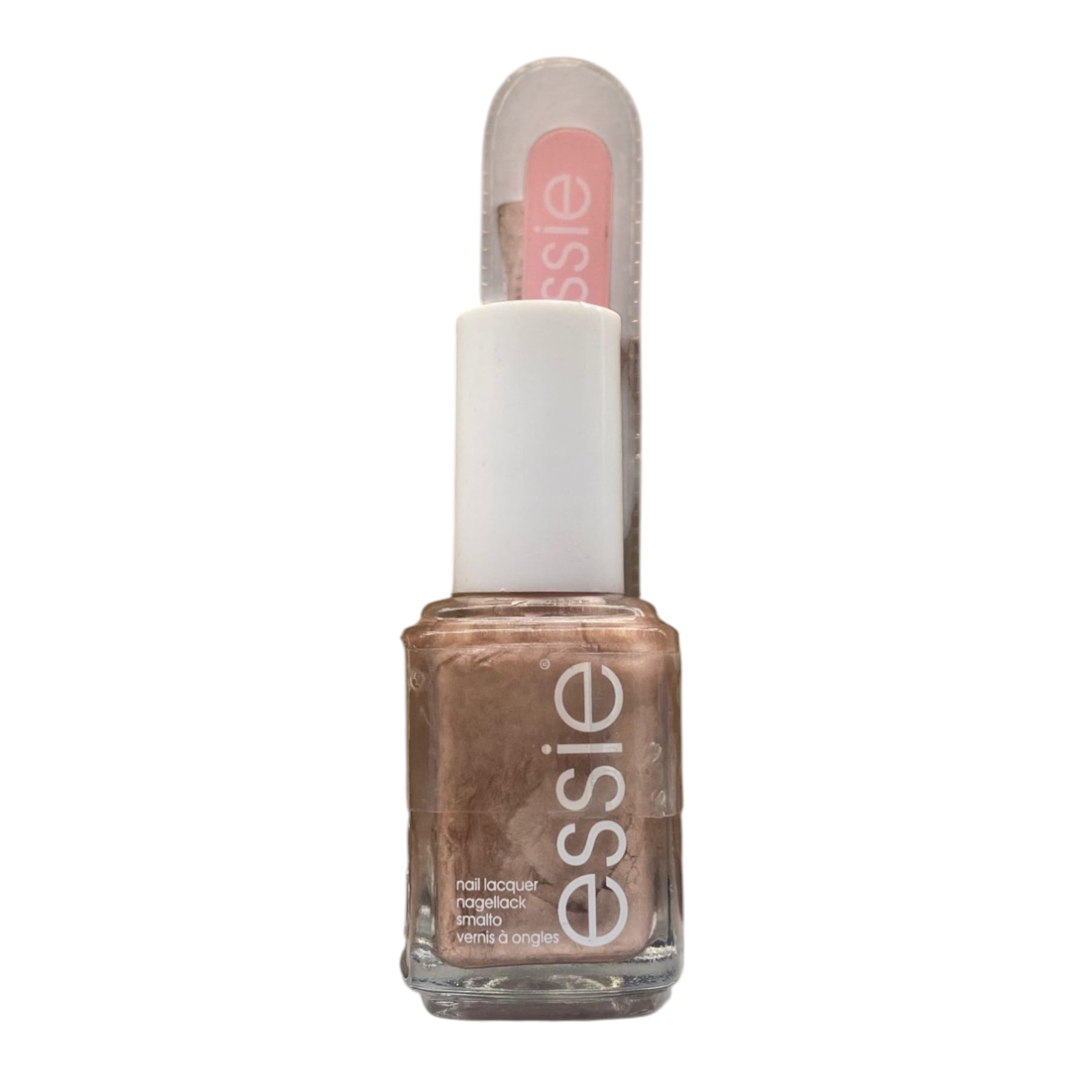 Set Essie: Nail Enamel, Vegan, Glossy Shine Finish, Nail Polish, 82, Buy Me a Cameo, 13.5 ml + Essie, Nail File - Olmarkt