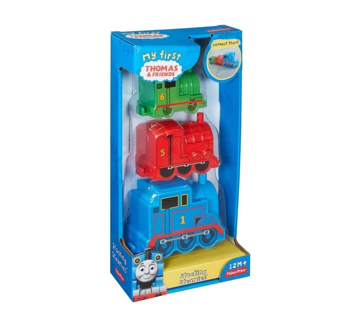 My First Thomas The Train 12+ Months Set Fisher Price: Thomas & Friends, Train, No. 1, Blue + Thomas & Friends, Train, No. 5, Red + Thomas & Friends, Train, No. 6, Green - Olmarkt
