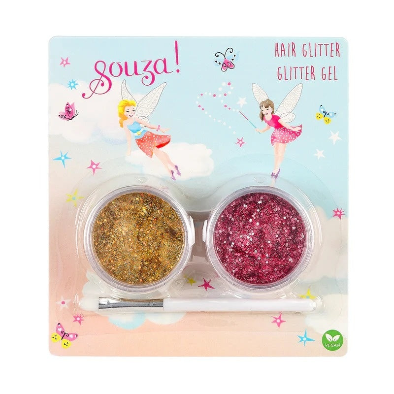 Set glitter pentru par, Souza!