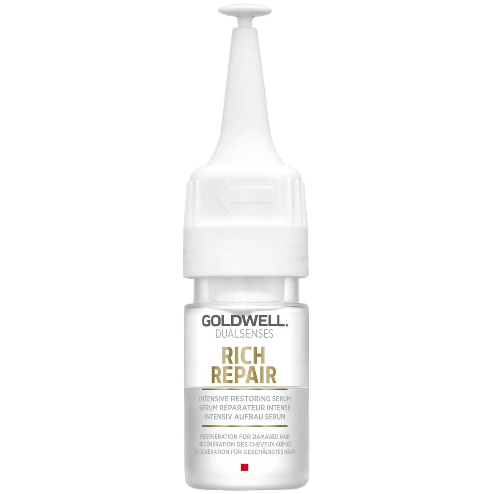 Set, Goldwell, Dualsenses Rich Repair, Reparare, Ser tratament în fiole, Pentru păr, Pentru femei, 12 buc, 18 ml