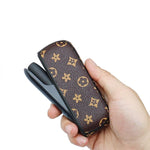 Set Husa Piele Ecologica Si Capac Plastic Flippy, pentru IQOS 3.0 DUO, de Protectie, Anti Soc si Zgarieturi, 20 gr, 12