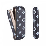 Set Husa Piele Ecologica Si Capac Plastic Flippy, pentru IQOS 3.0 DUO, de Protectie, Anti Soc si Zgarieturi, 20 gr, 12