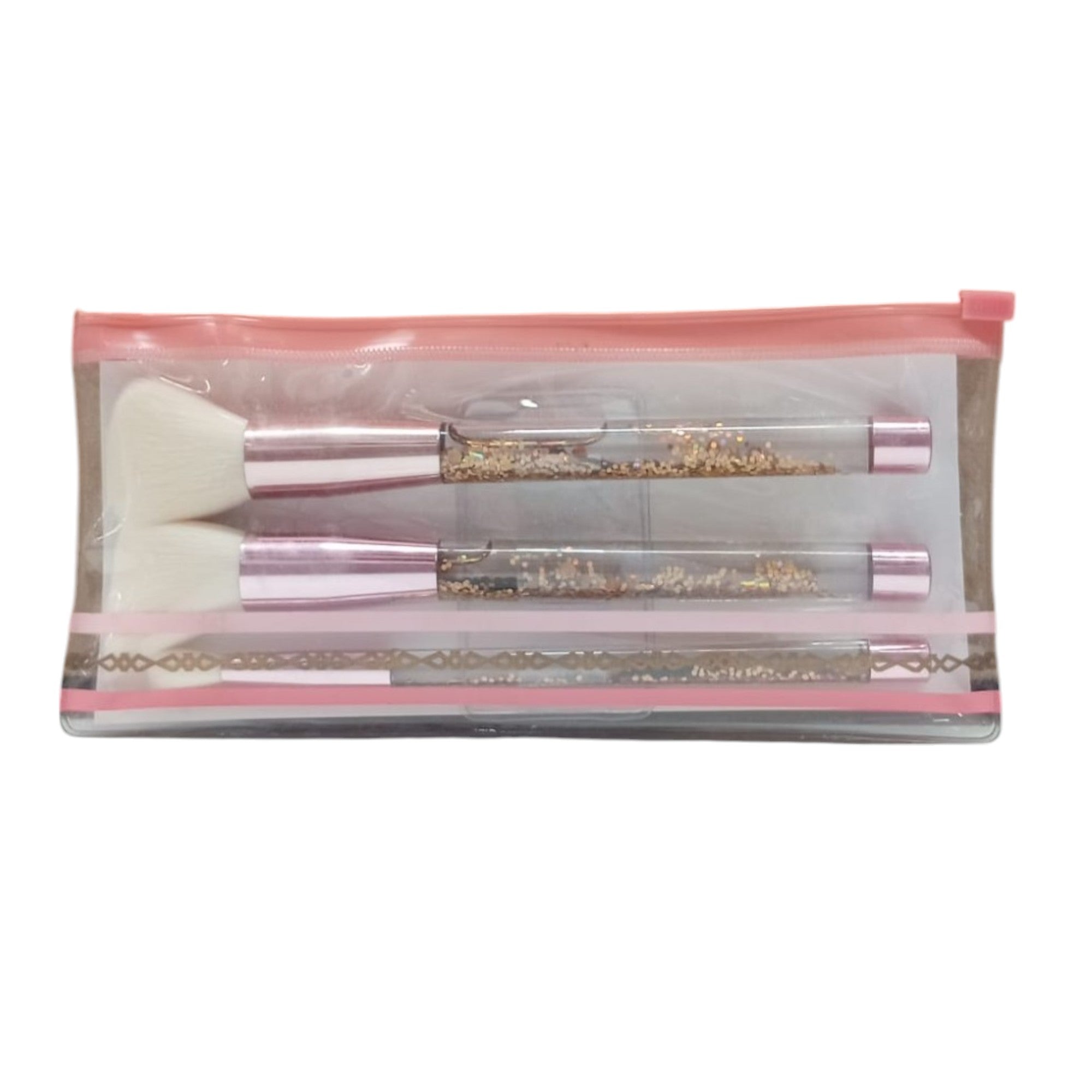 Set JCH: Folosofille, Powder Brush + Folosofille, Blush Brush + Folosofille, Eyeshadow Brush - Olmarkt