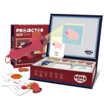 Set Jucarie Educativa, Flippy, Proiector Tip Lanterna Pentru Copii, 6 Teme, 48 de Imagini, Cutie Depozitare, +3 ani,