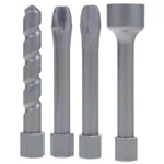 Set Jucarie pentru Copii Bormasina, Flippy, Accesorii Incluse, 4 Capete de Schimb, Material Plastic, Interactiv,