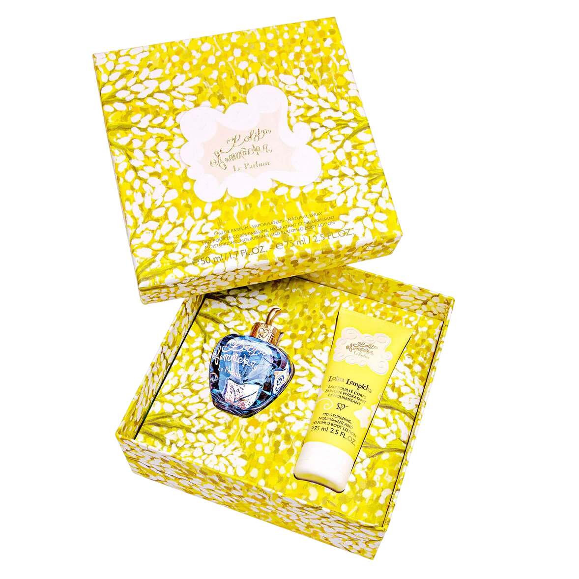 Set Lolita Lempicka: Le Parfum , Eau De Parfum, For Women, 50 ml + Le Parfum , Moisturizing, Body Milk, 75 ml - Olmarkt