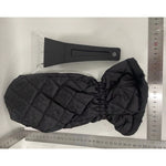 Set Manusa si Racleta pentru Zapada, Flippy, Impermeabila, Izolatie de Bumbac, 31 x 15 cm, Negru