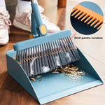 Set Matura si Faras cu Coada Flippy, cu Dinti de Pieptene pentru Curatare Matura, rotativ, pliabil, detasabil, Otel